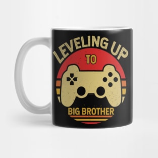 Leveling Up To Big Brother Funny Gamer Gift Mug